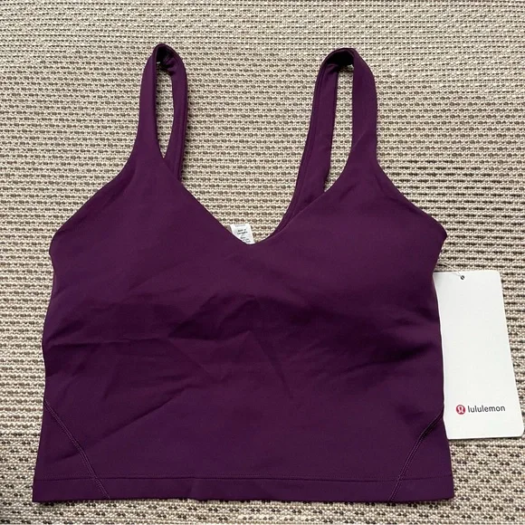 Lululemon Align Tank Top Sz 4 In Dramatic Magenta NWT - Picture 5 of 8